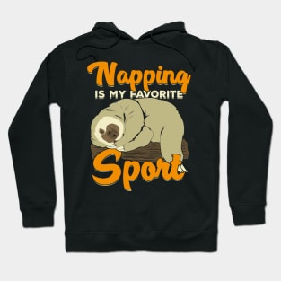 Napping Is My Favorite Sport Hoodie